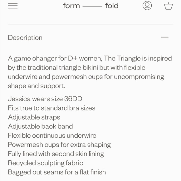 Form and Fold G-Cup Swimsuit - Picture 9 of 15